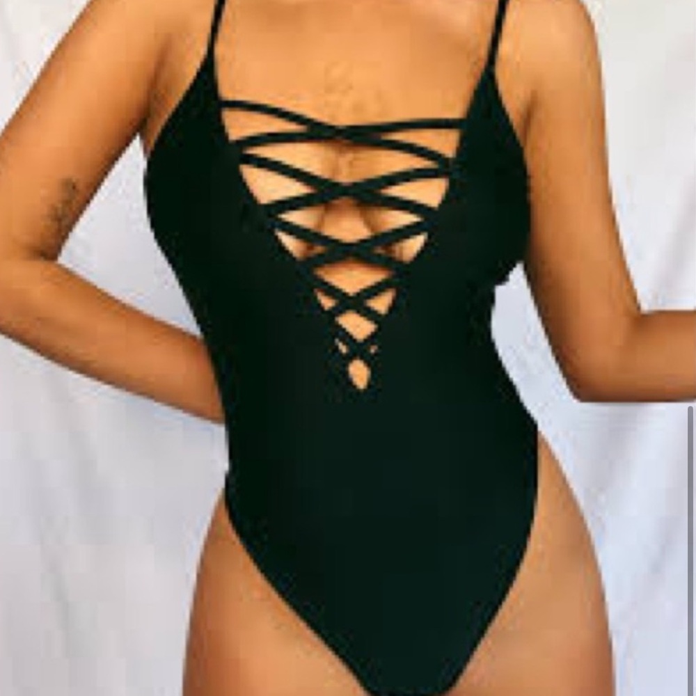 Tiger Mist Black Bodysuit